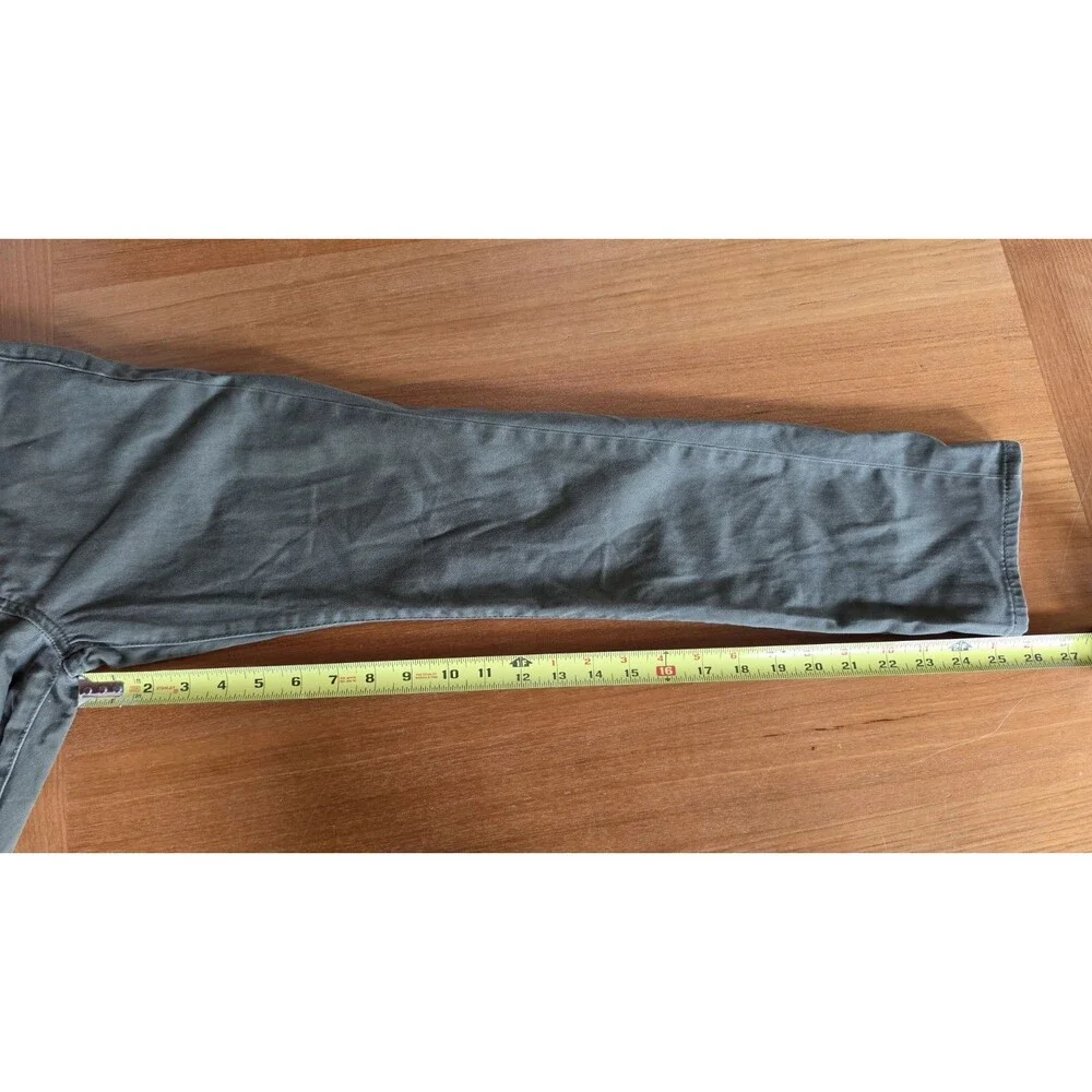 Gap Girl's Denim Dark Green Pants Size 12 Slim